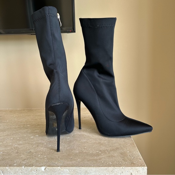 Simmi London Lycra Booties - Picture 3 of 6